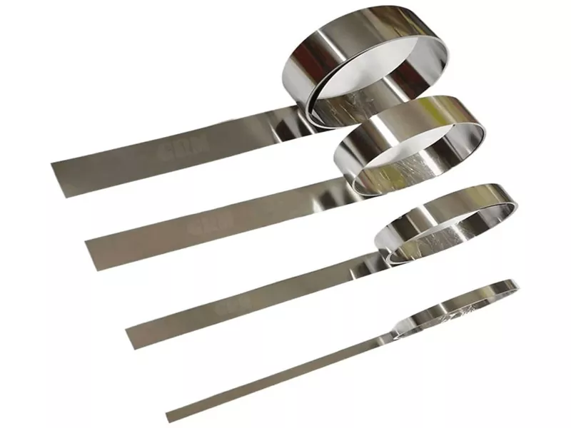 GRM flat wire rolling mill - finished flat wire coils